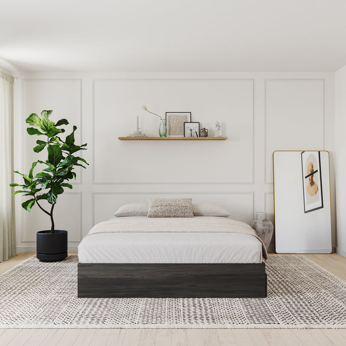 Bark Grey King Bed