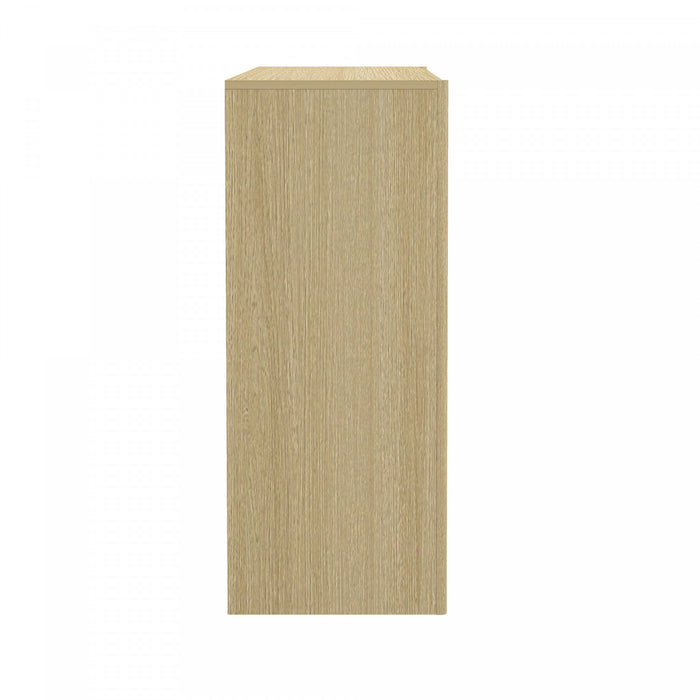 Console moderne Linda en chene naturel