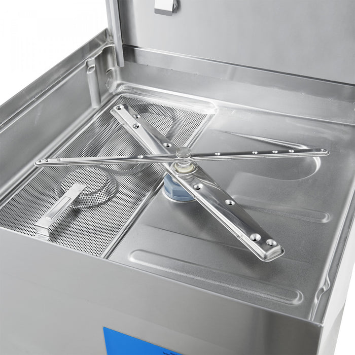 Lave-vaisselle Commerciale a capot, capacite de cuve de 26 L, 3 cycles de lavage differents – FCMDW0031