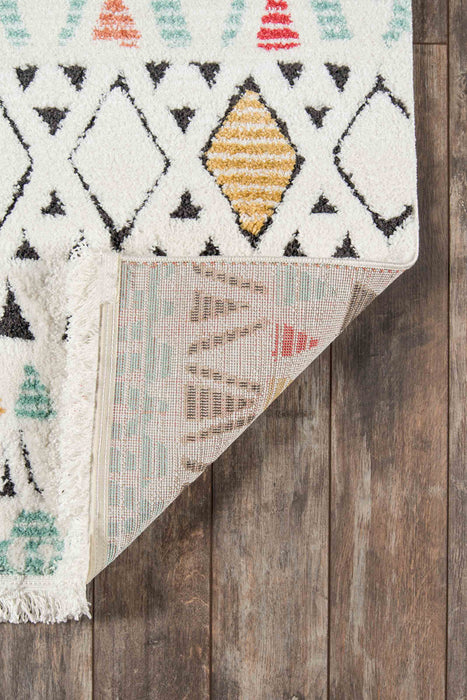 Tapis Contemporain Kaia 7'6\" x en Multi