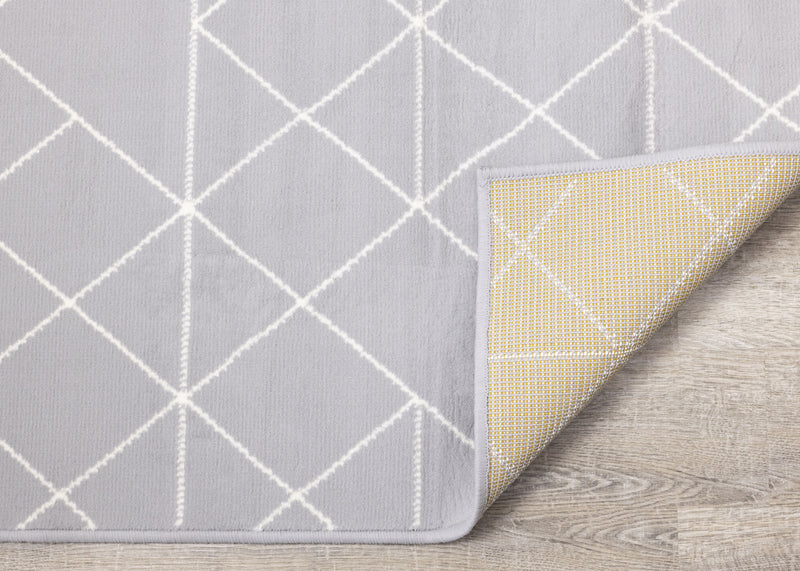 Carpette Florence à motifs de triangles abstraits - 4 pi 7 po x 6 pi 7 po