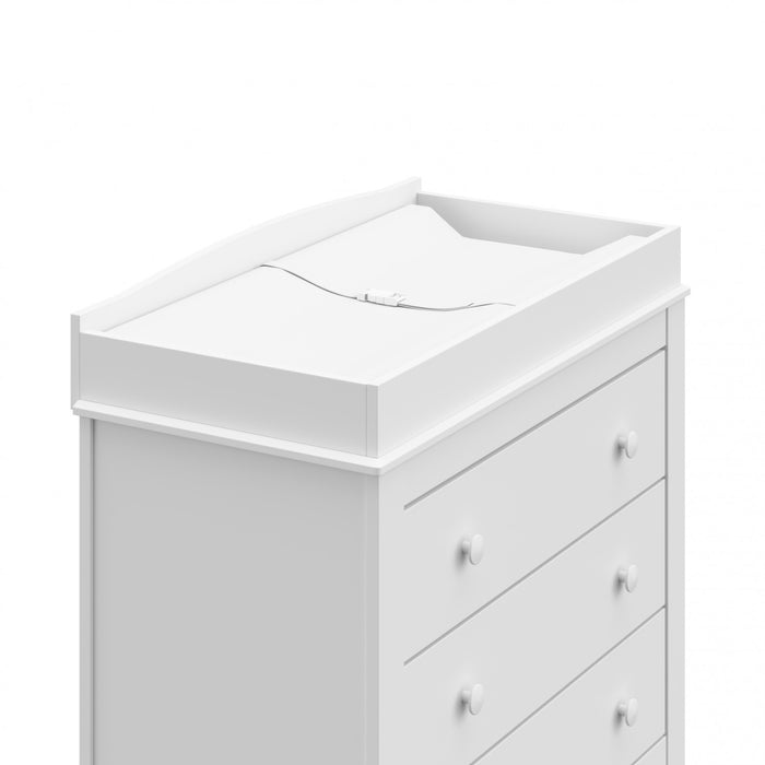 Graco Noah 3 Commode a tiroirs avec dessus a langer - Blanc