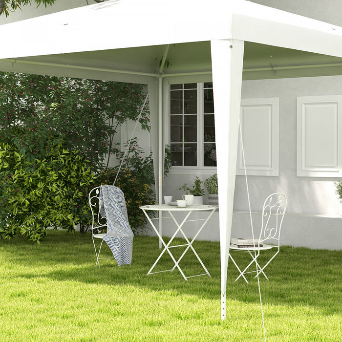 Outsunny Tonnelle De Fete Tente Portable Pliable Jardin Auvent Evenement Abri Exterieur Parasol Vert