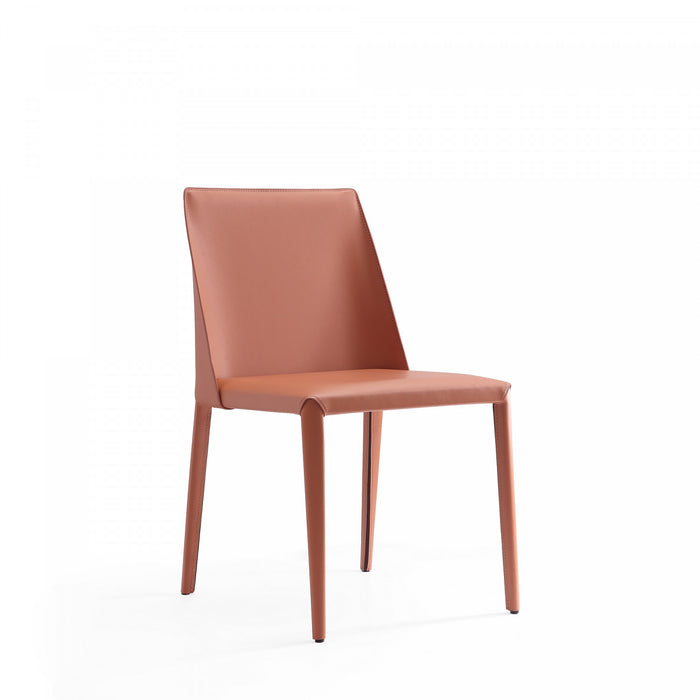 Ensemble de 6 chaises de salle a manger Paris Modern en argile