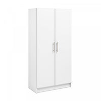 Armoire de rangement Elite de 32 po - blanche
