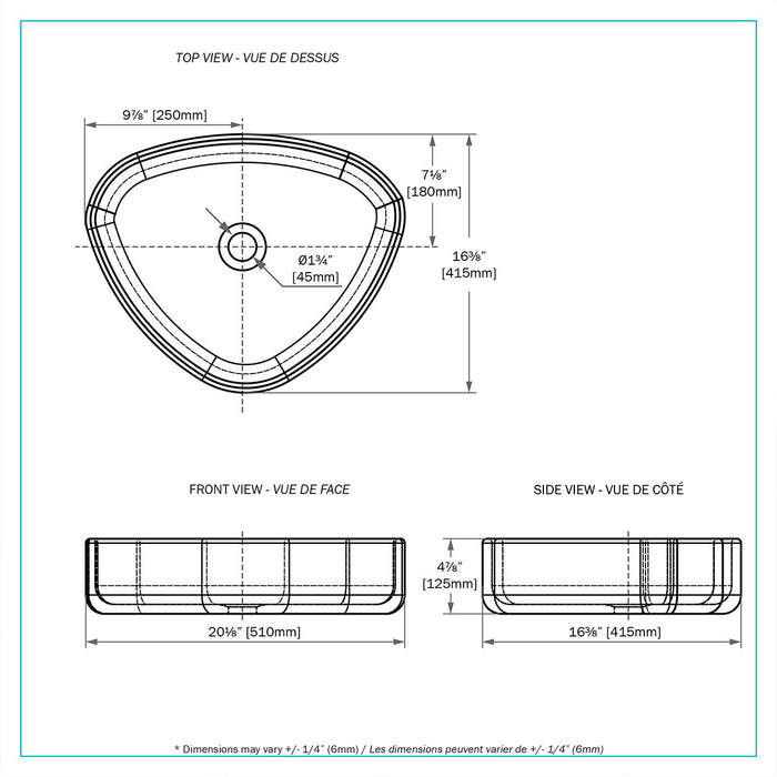 Lavabo de salle de bain Stilta