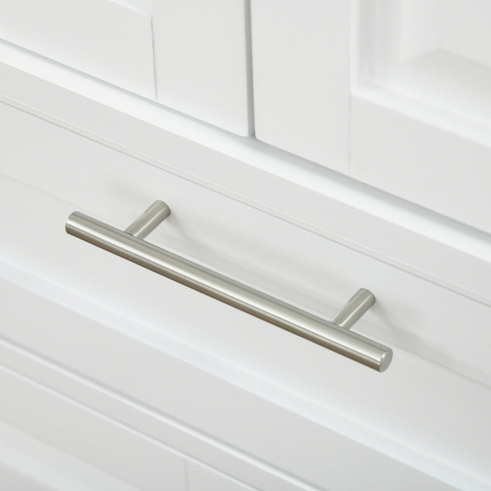 HOMCOM Armoire de rangement pour garde-manger 72\", etageres reglables