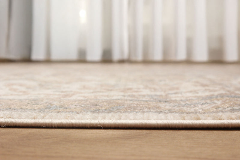 Carpette longue Stassie ivoire - 2 pi 8 po x 8 pi 2 po  