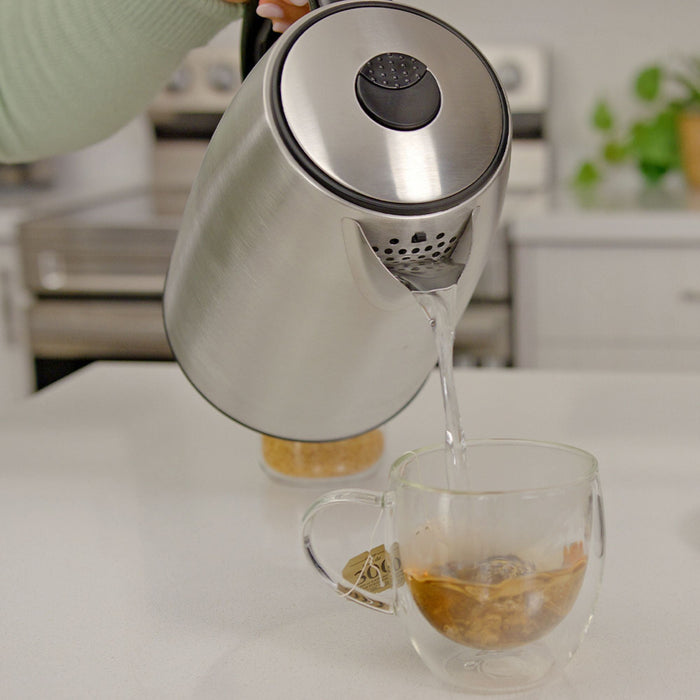 Bouilloire programmable Kenmore en acier inoxydable - KKTK1.7SD