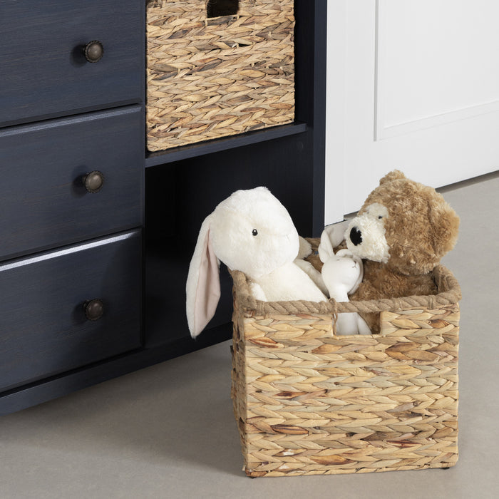 Cotton Candy Commode 3 Tiroirs Avec Paniers De Rangement - Myrtille