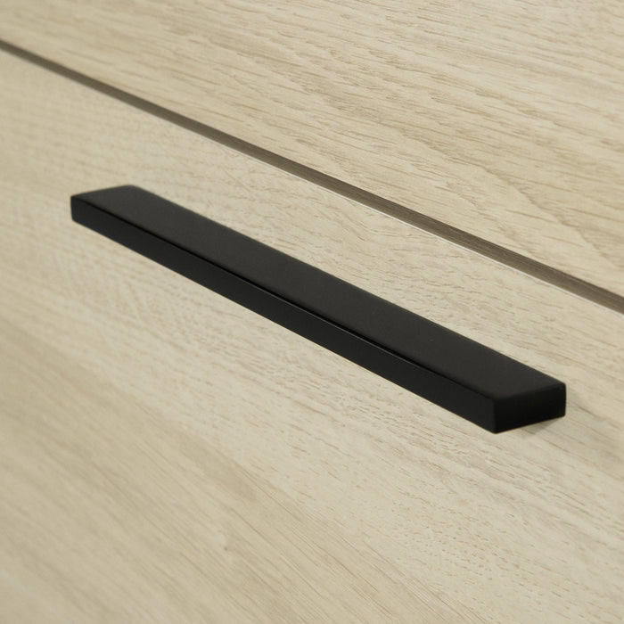  Commode verticale Step One Essential à 5 tiroirs - chêne blanchi