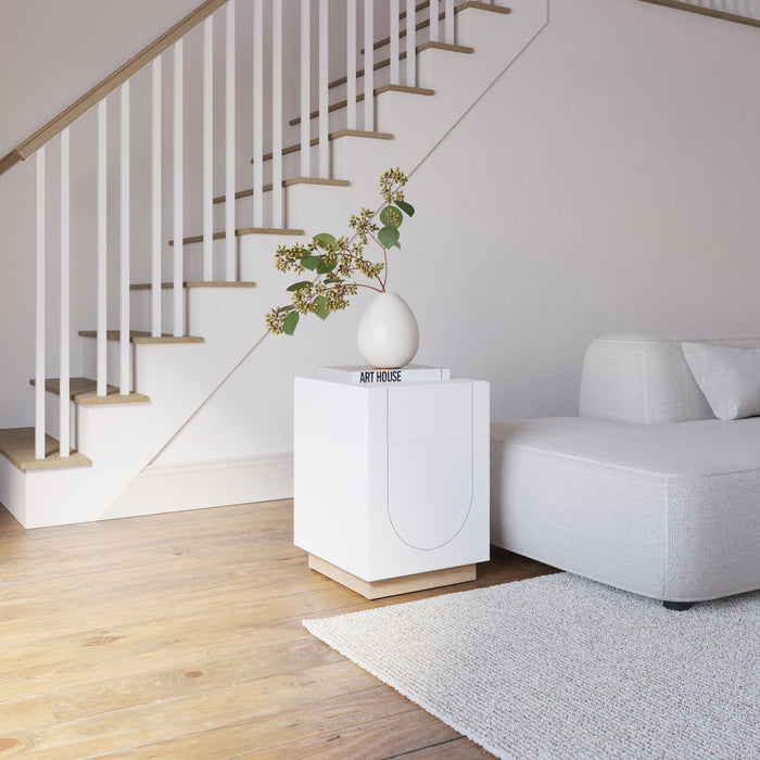 Table d’appoint Nauraa Nordika - blanche