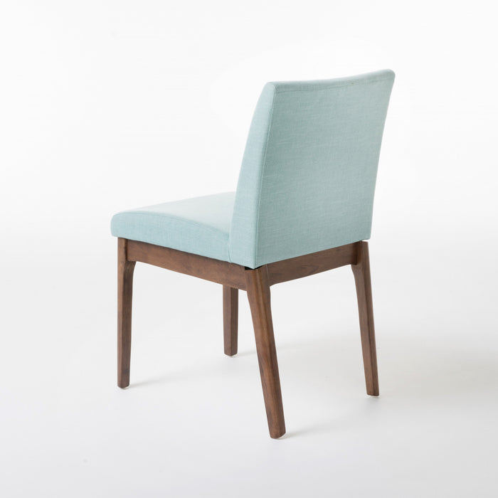 Lot De 2 Chaises De Salle À Manger Anastasia Avec Revêtement En Tissu -  Couleur Menthe