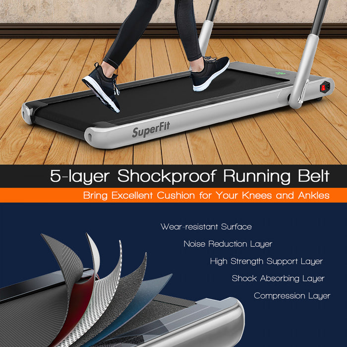 Tapis De Course Pliable 2,25cv Superfitavec Telecommande