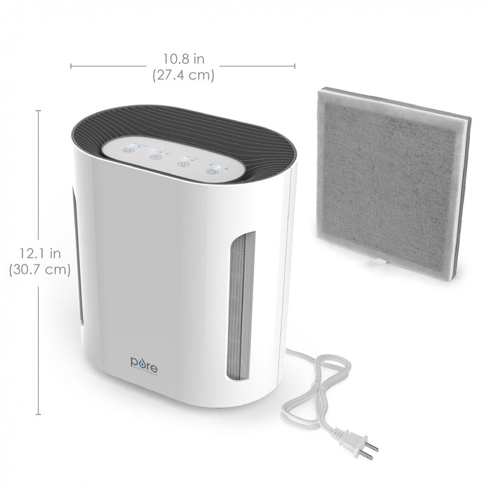 Purificateur d’air 3 en 1 PureZone avec filtre HEPA véritable - PEAIRPLG