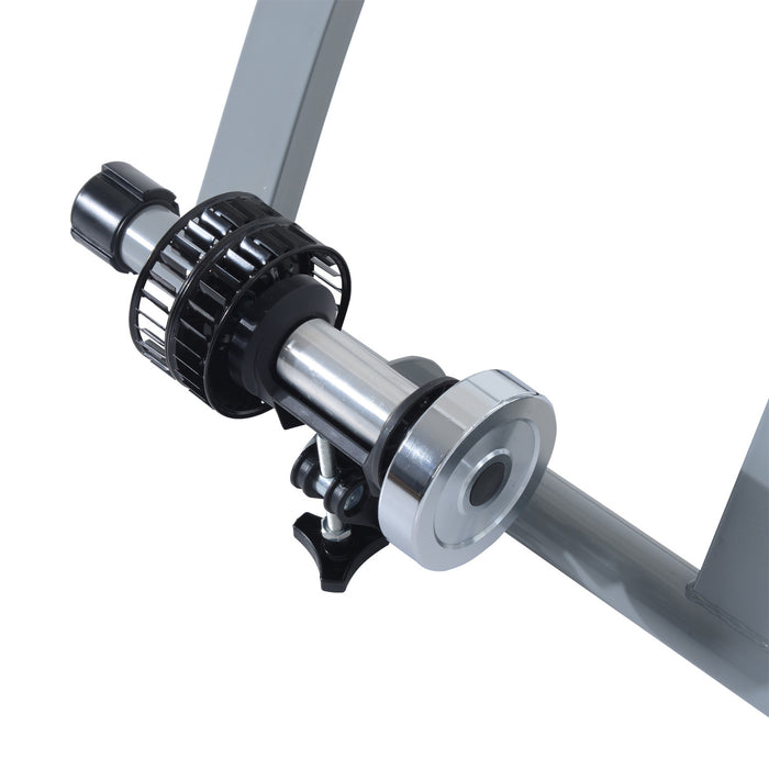 Soozier Support D'entrainement Magnetique Pour Velo D'interieur Pliable En Acier (argent)