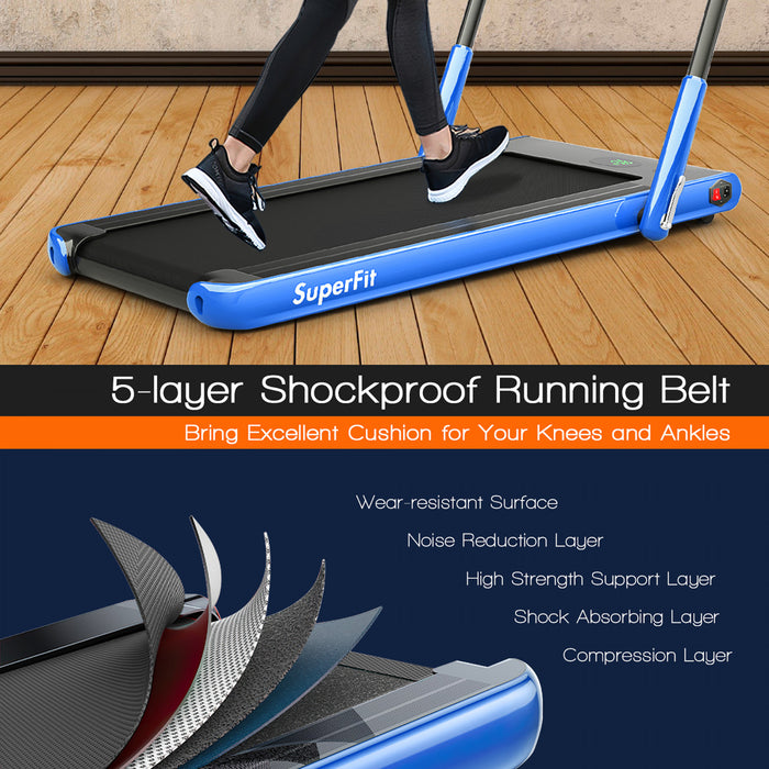 Tapis De Course Pliable 2,25cv Superfitavec Telecommande