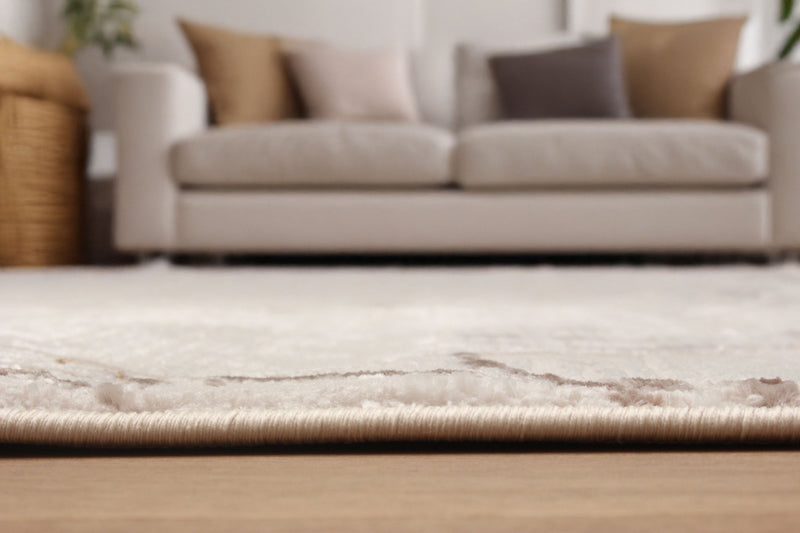 Carpette Vivian ivoire - 8 pi 0 po x 10 pi 0 po  