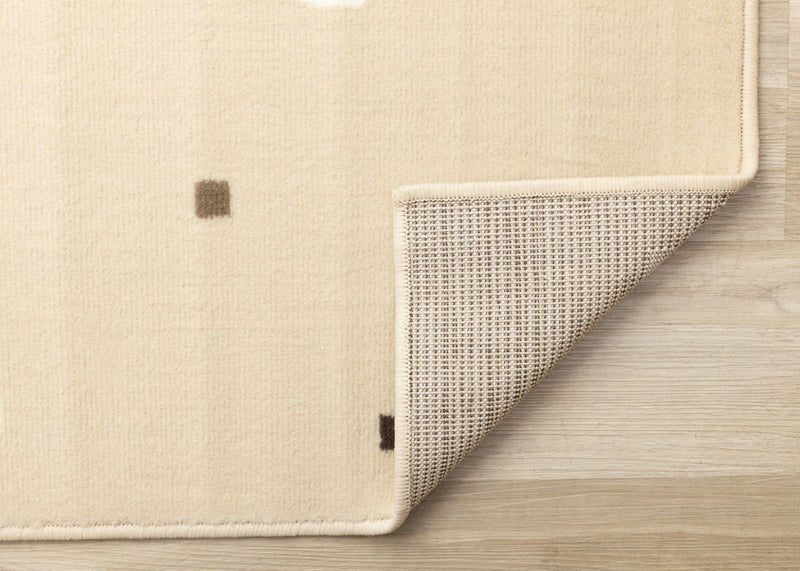 Carpette Forte à motif de chien confiant pour enfants - 3 pi 11 po x 5 pi 7 po