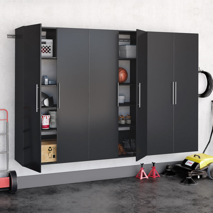 Hangups Armoire De Rangement De Garage 108 Pouces, Ensemble E De 3 Pieces – Noir