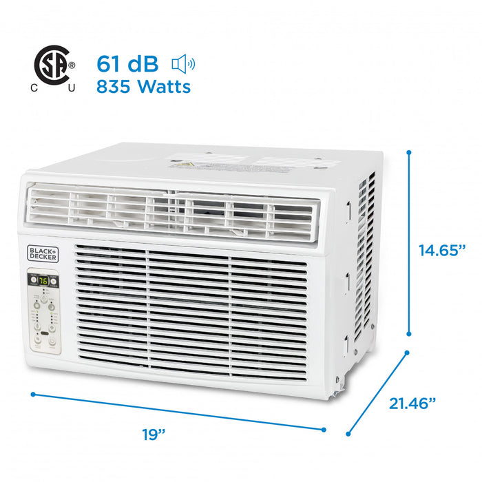 Climatiseur de fenêtre Black+Decker de 10 000 BTU - BD10WT6