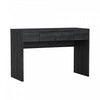 Evelyn Modern 47" Writing Desk in Charcoal Gray (1-Drawer) | Bureau d’ecriture moderne Evelyn 47" en gris charbon (1 tiroir)