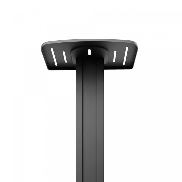 Chariot mobile pour televiseur Kanto MTMA100PL avec etagere reglable et poignees integrees pour televiseurs de 55\" a 100\", noir