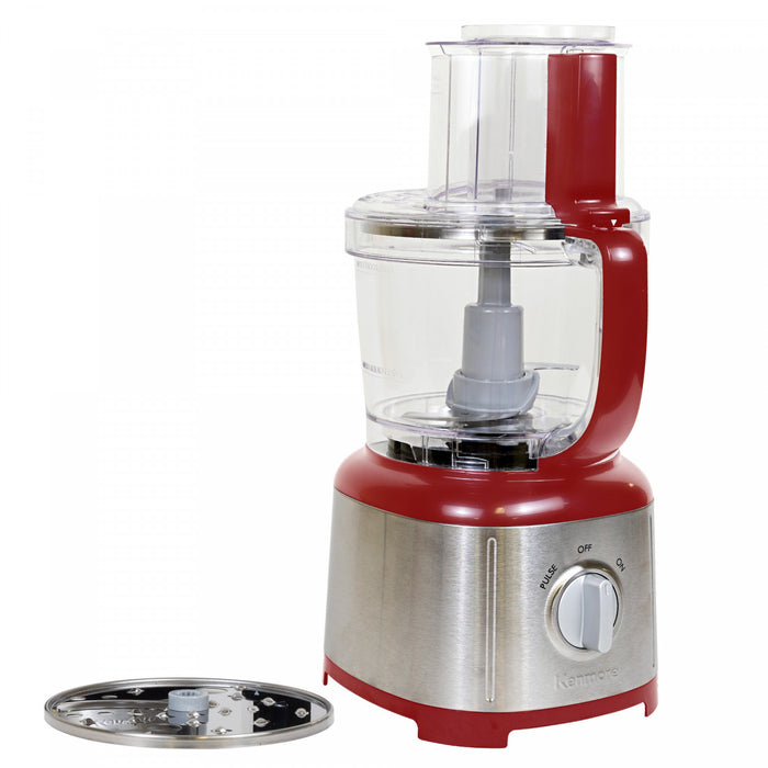 Robot culinaire Kenmore de 11 tasses, rouge - KKFP11CR