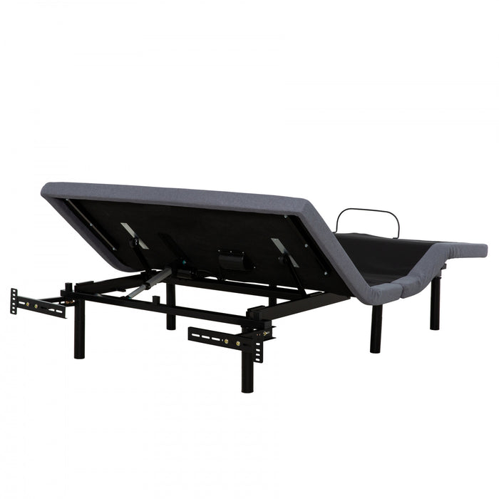 Base de lit ajustable Holloway avec ports USB et telecommande sans fil - Tres grand