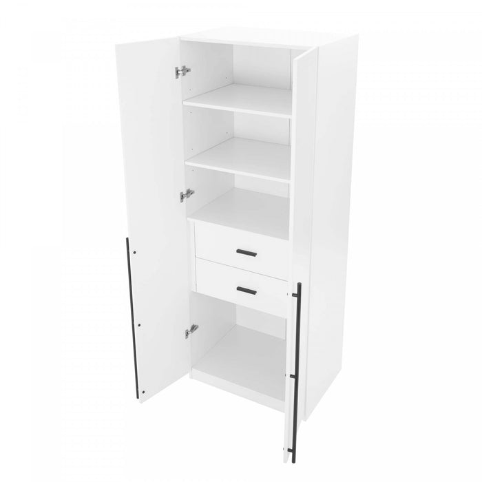 Armoire moderne Lee 32\" en blanc