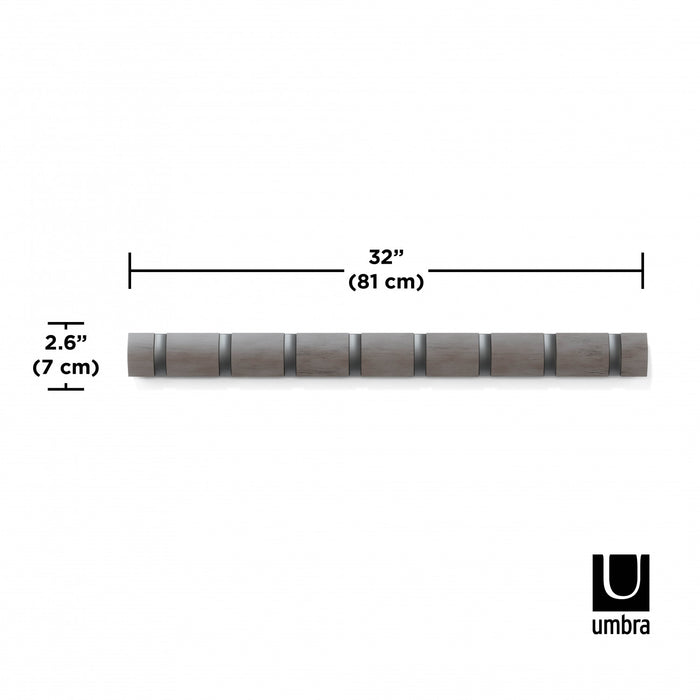 Crochets muraux Flip de Umbra - gris