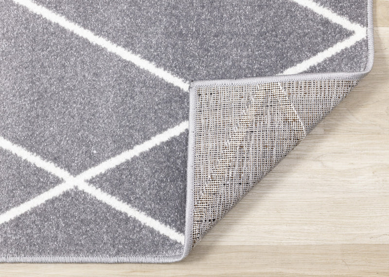 Carpette Covington à lignes géométriques - 7 pi 10 po x 10 pi 6 po