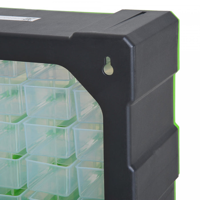 Durhand 39 Tiroirs En Plastique Pour Pieces De Rangement En Plastique, Vert