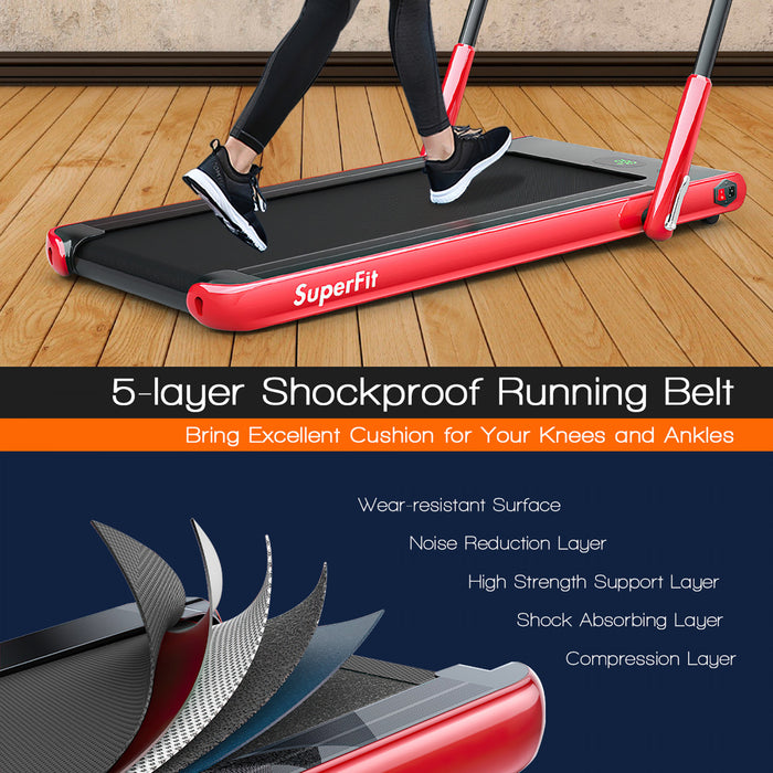 Tapis De Course Pliable 2,25cv Superfitavec Telecommande