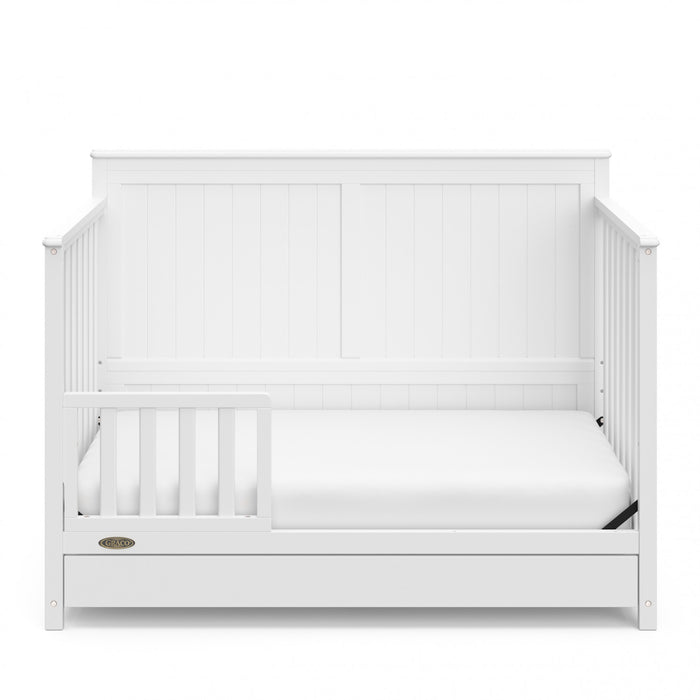 Graco Hadley Lit de bebe convertible 5-en-1 avec tiroir - Blanc