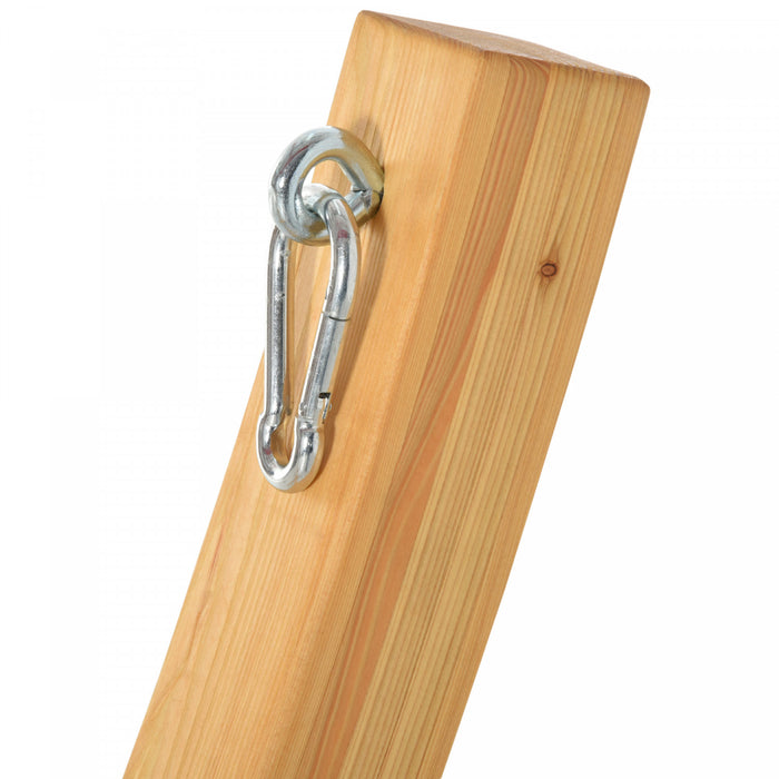 Outsunny 11' Support De Hamac En Bois Accessoires De Camp De Pique-nique De Jardin Universels, 484 Lb