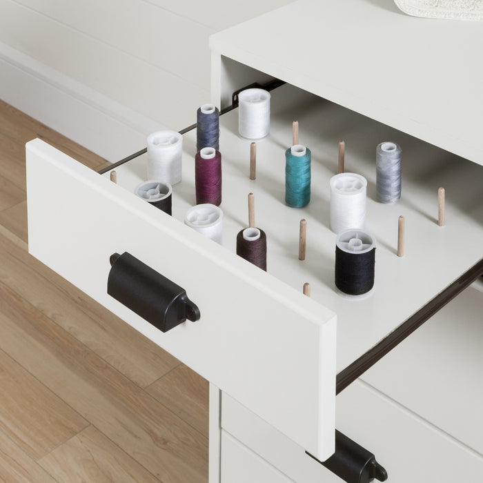 Artwork Table De Couture - Blanc Solide