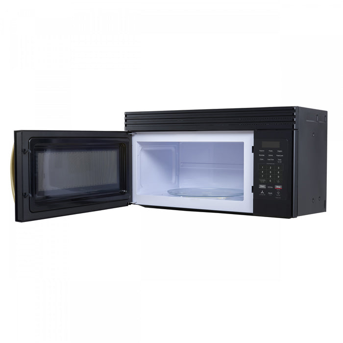 Four a micro-ondes Scalo 30 pouces,au-dessus de la cuisiniere, noir, 1,6 pi³ - FOTR3007-30BLK