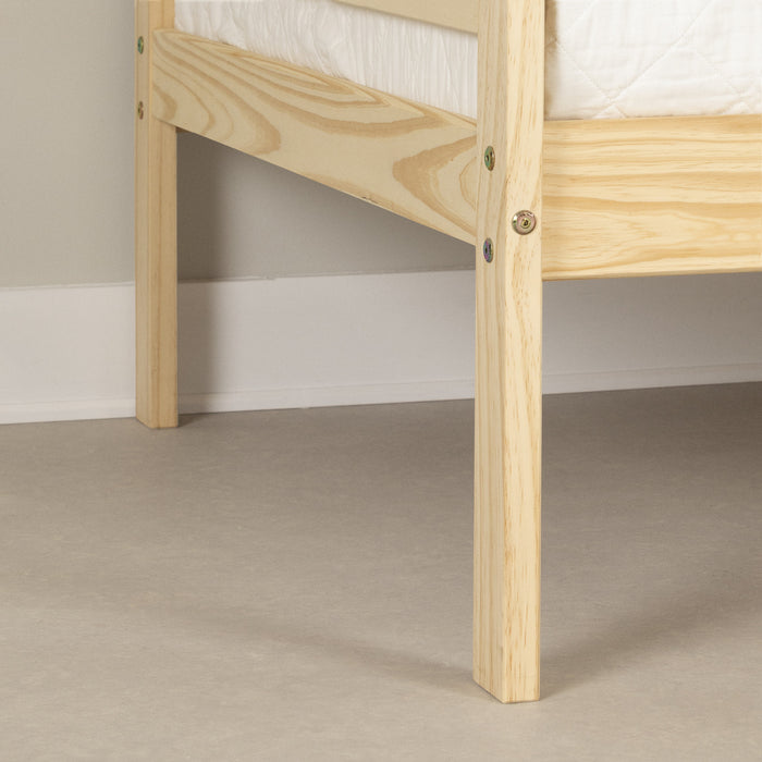 Lit simple de repos Sweedi - bois naturel