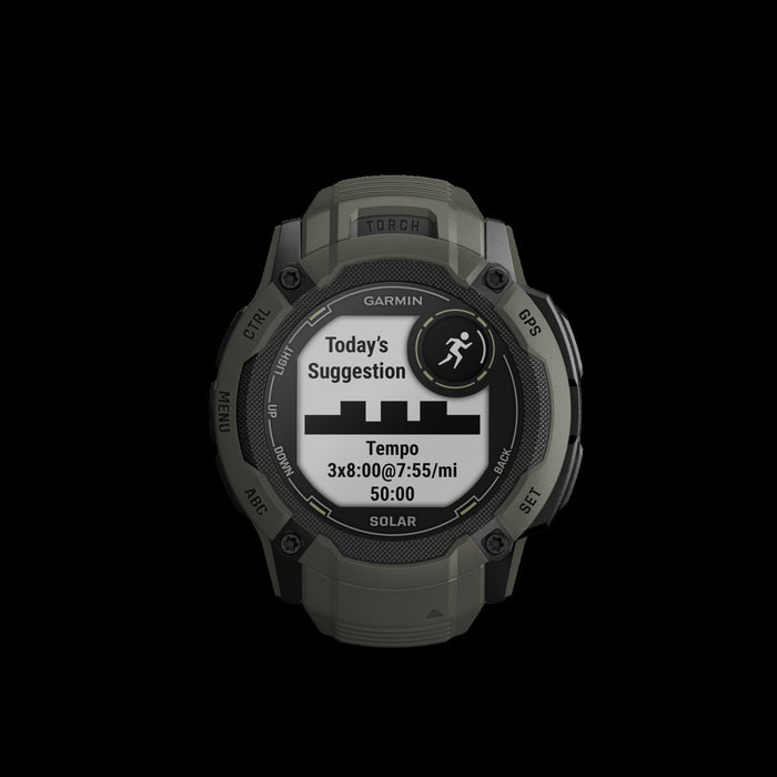 Garmin Instinct® 2x Solar Gps Montre Connectee - Suivi De La Sante Et De La Condition Physique Avec Gnss Multi-bande - Mousse