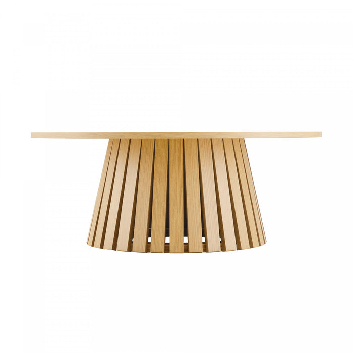 Table basse Layla style scandinave moderne en chene clair