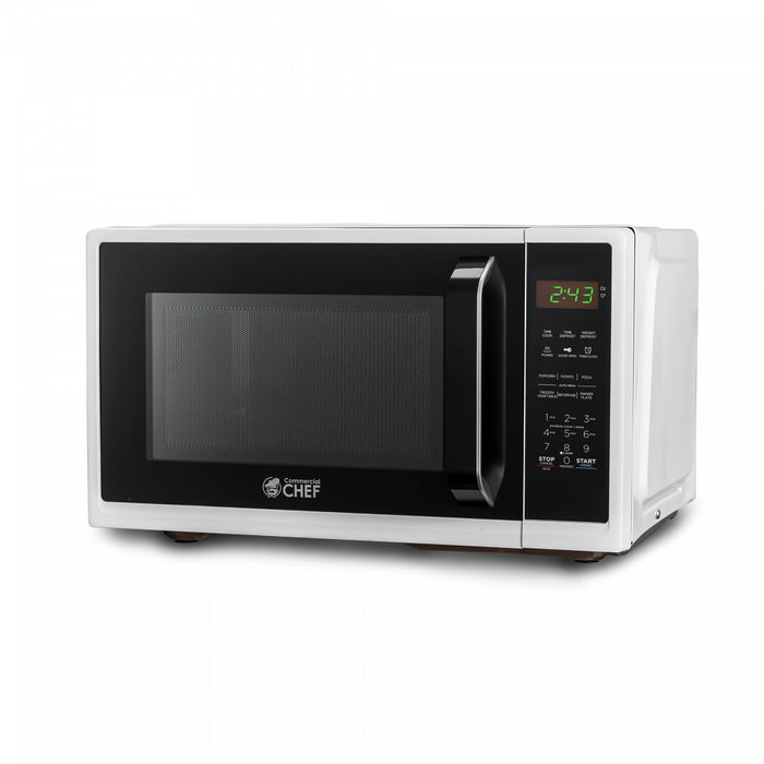 Four a micro-ondes de comptoir Commercial Chef serie CHM, 0,9 pi³, CHM9MW, blanc
