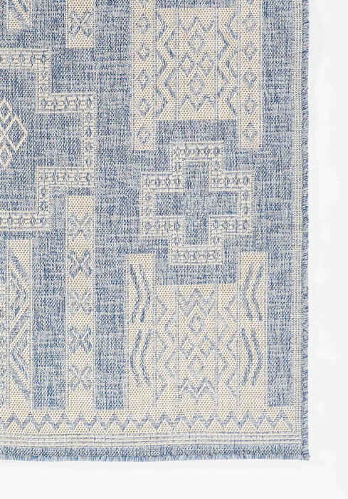 Tapis Transitionnel Nyra 8'0\" x 10'0\" en Bleu