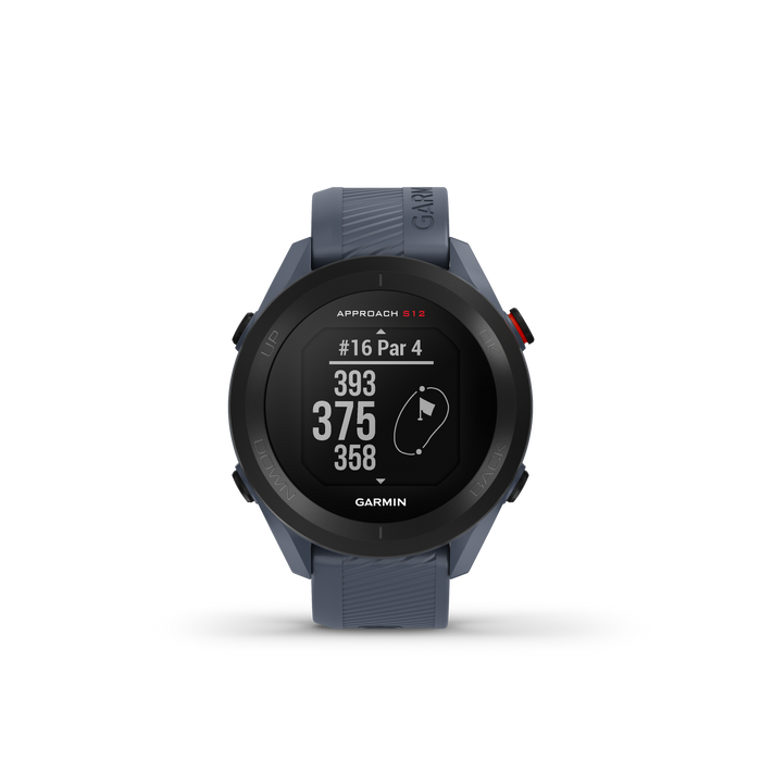 Montre De Golf Garmin Approach® S12 - 42 000 Parcours Precharges Avec Une Autonomie De Batterie Gps De 30 Heures - Bleu