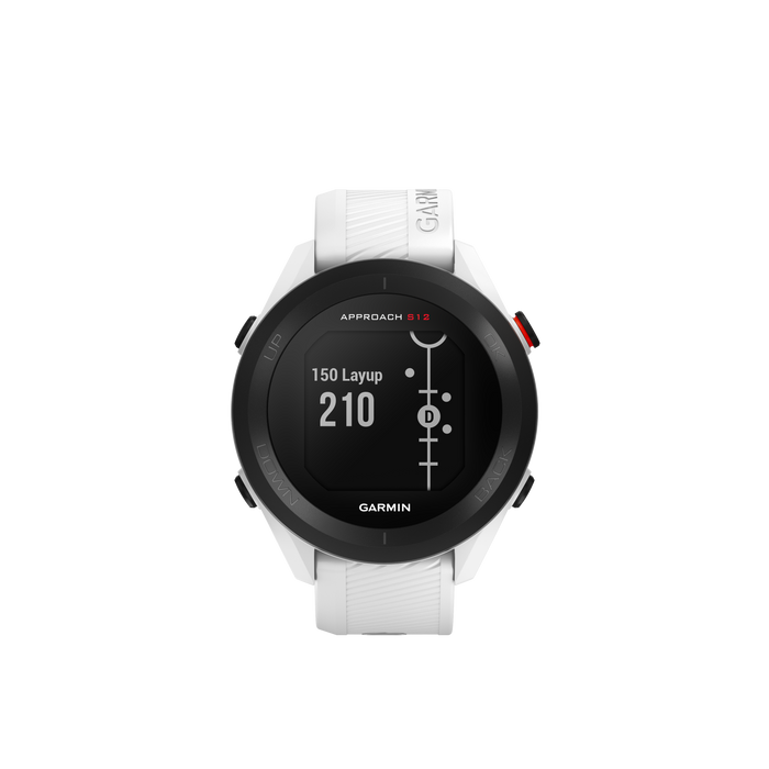 Montre De Golf Garmin Approach® S12 - 42 000 Parcours Precharges Avec Une Autonomie De Batterie Gps De 30 Heures - Blanc