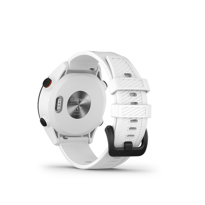 Montre De Golf Garmin Approach® S12 - 42 000 Parcours Precharges Avec Une Autonomie De Batterie Gps De 30 Heures - Blanc