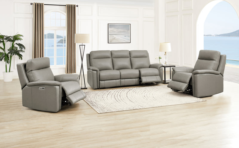 Fauteuil à inclinaison électrique Stanfield de Hydeline - gris