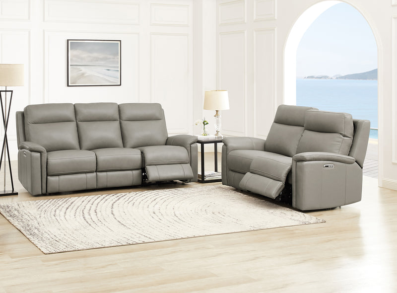 Sofa à inclinaison électrique Stanfield de Hydeline - gris