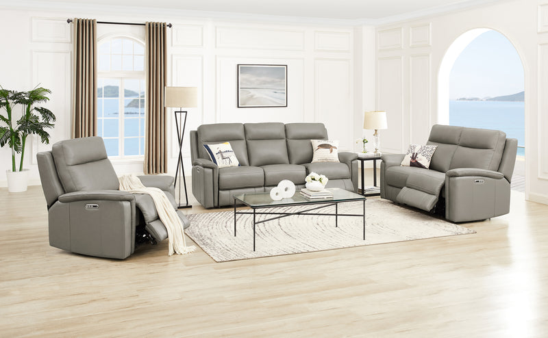 Sofa à inclinaison électrique Stanfield de Hydeline - gris