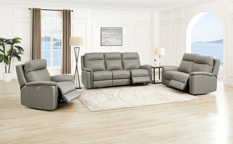 Fauteuil à inclinaison électrique Stanfield de Hydeline - gris